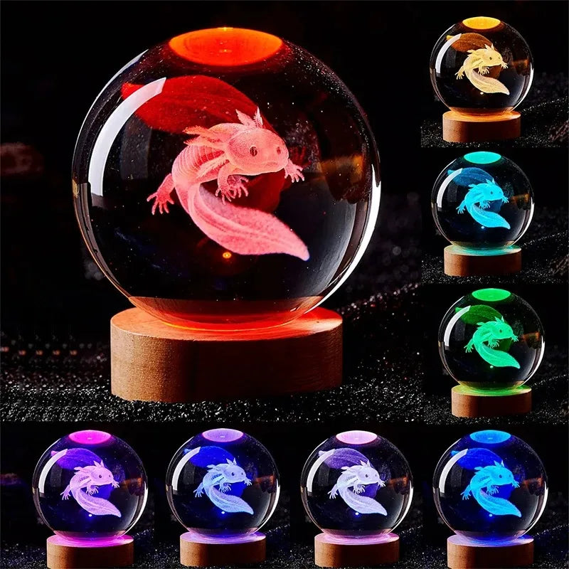 Solar System Crystal Night Light