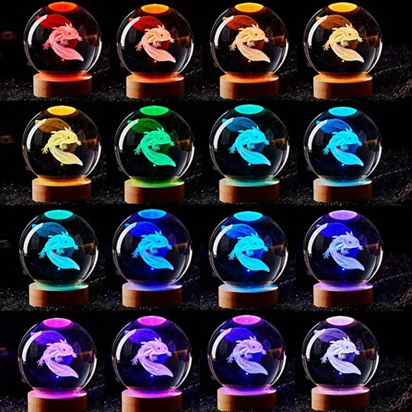 Solar System Crystal Night Light